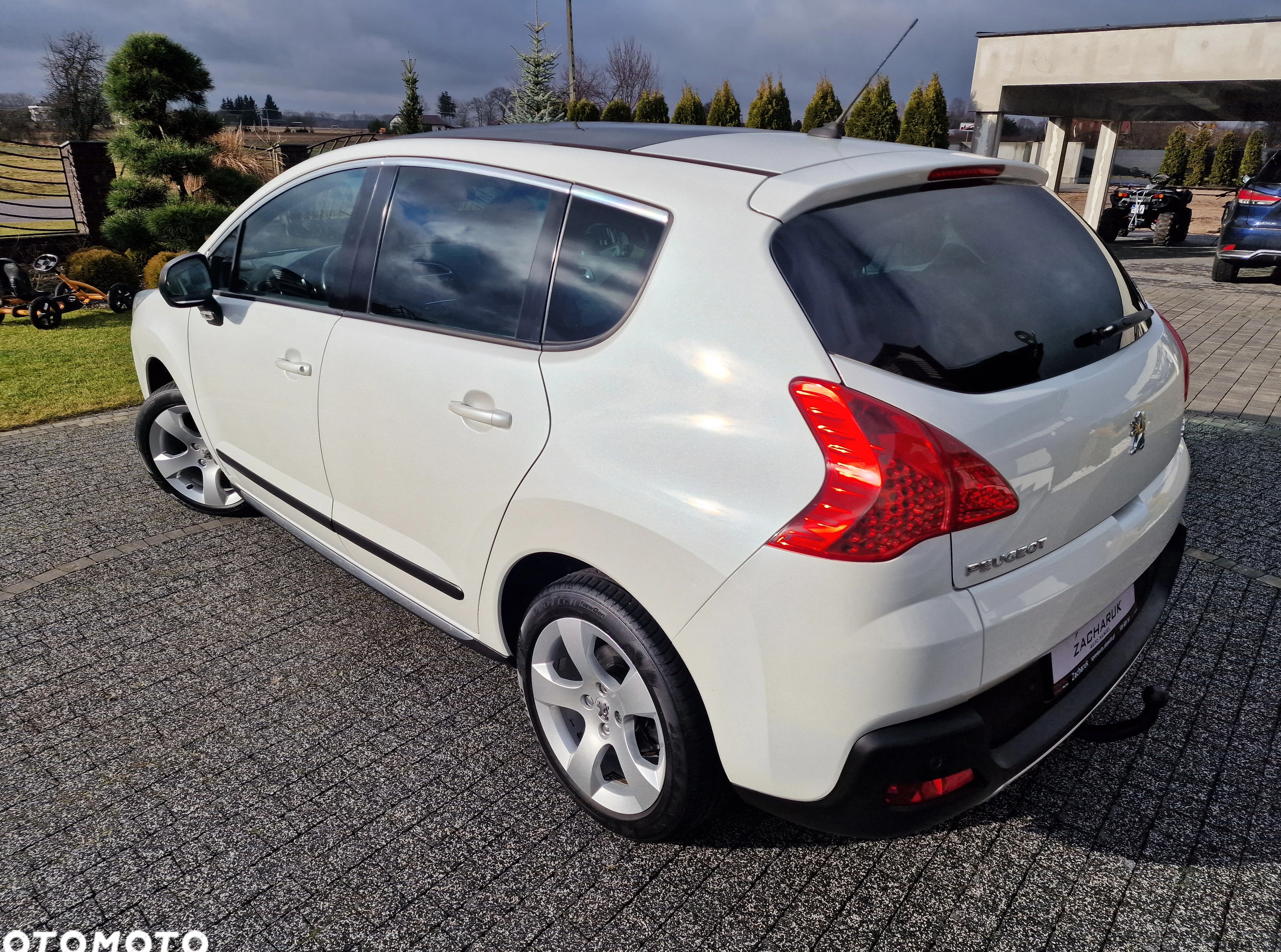 Peugeot 3008 cena 26700 przebieg: 175121, rok produkcji 2010 z Grudziądz małe 407